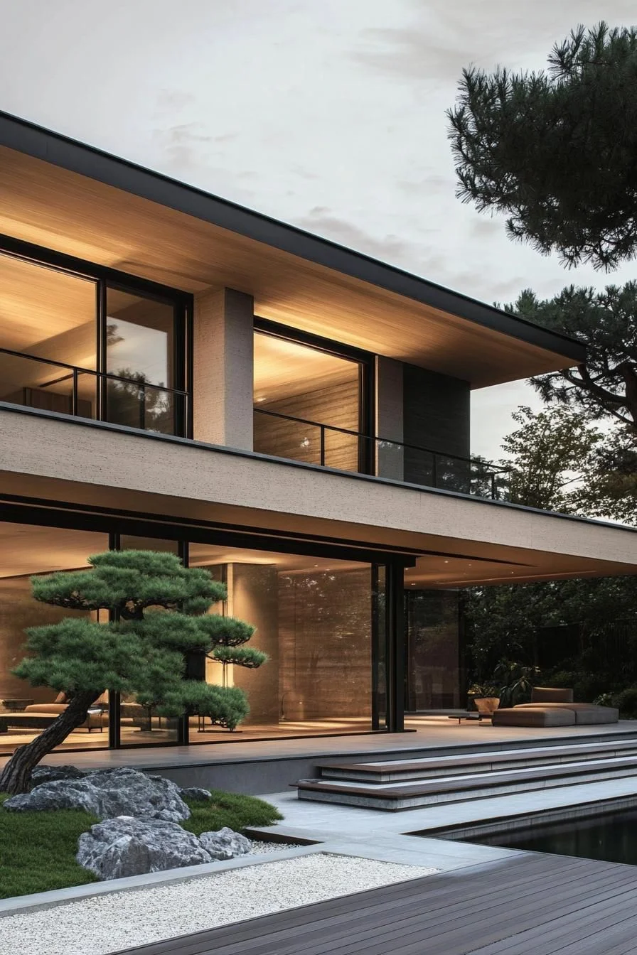 A Minimalist Castle That Seems to Float