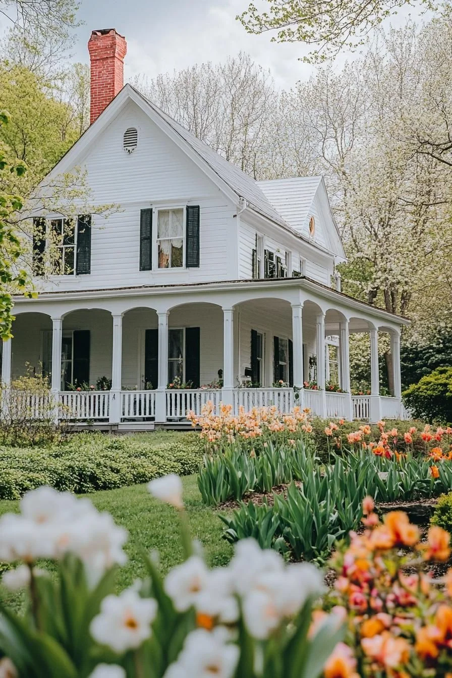A Retreat Surrounded by Blooming Gardens