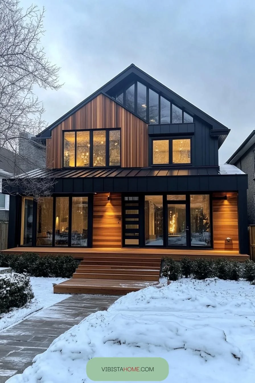 13) Scandinavian Wonder in Warm Modern Design