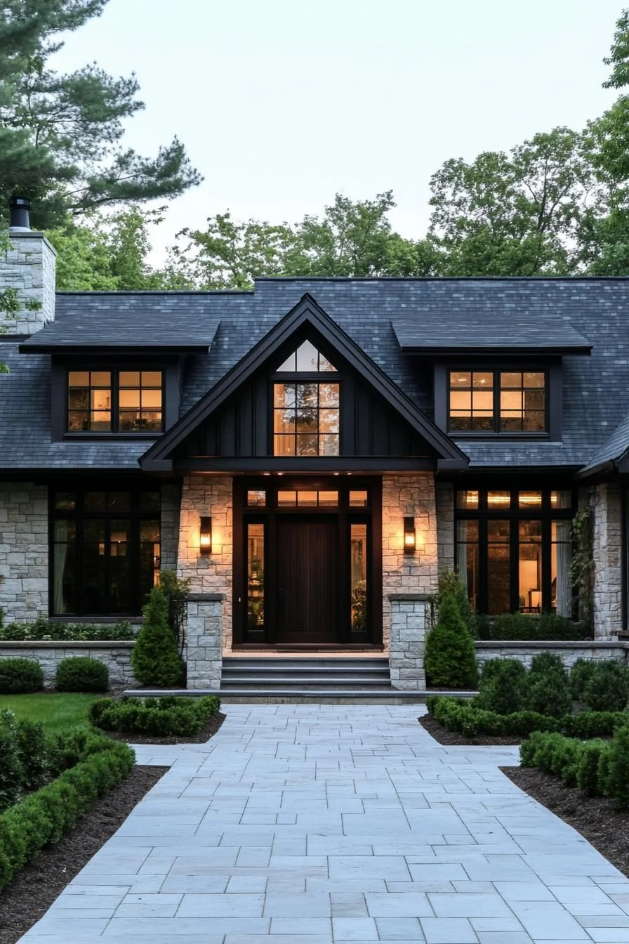 Stone Details With Dramatic Shadow
