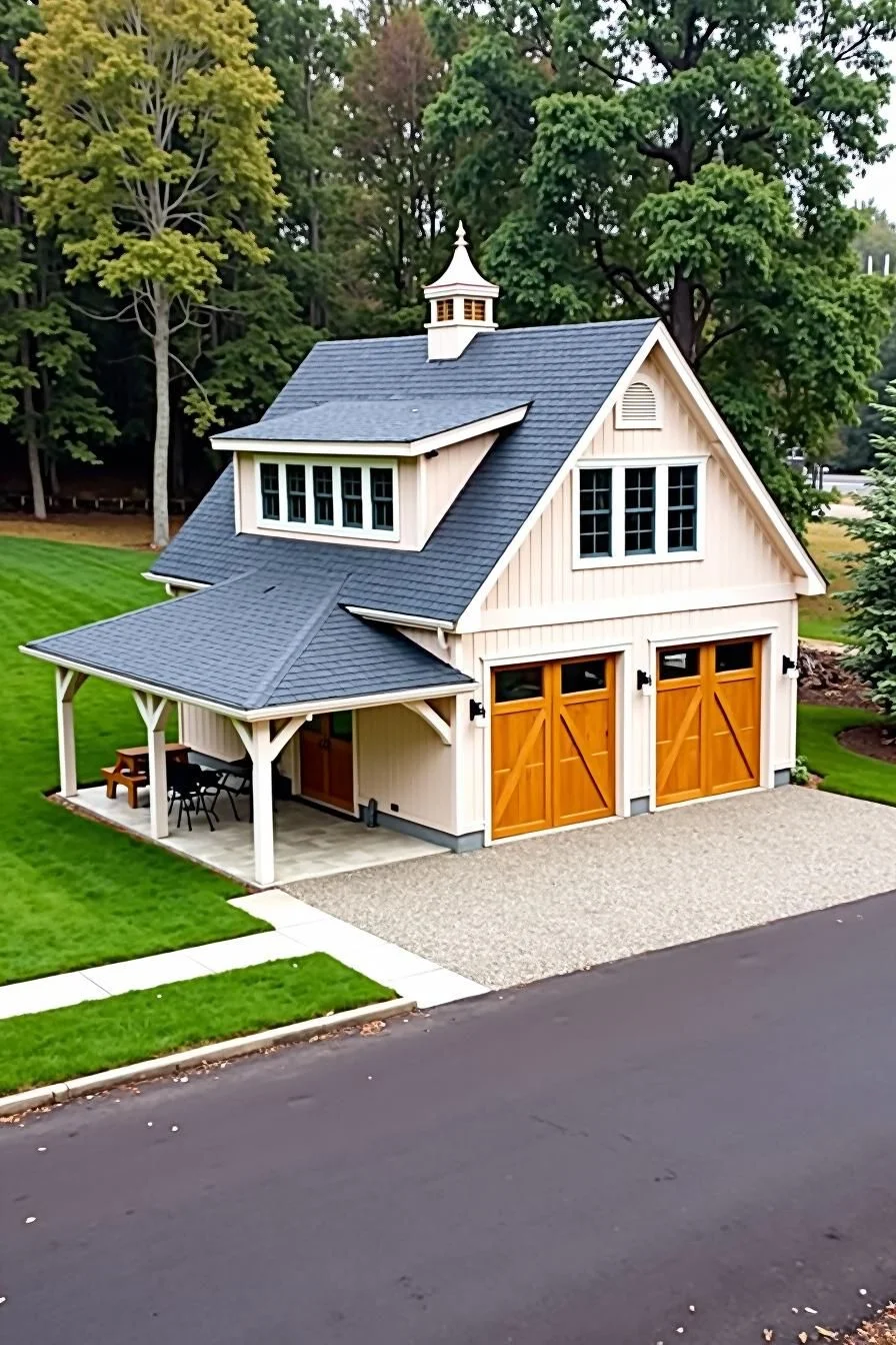 Barnhouse Style Countryside Garage House