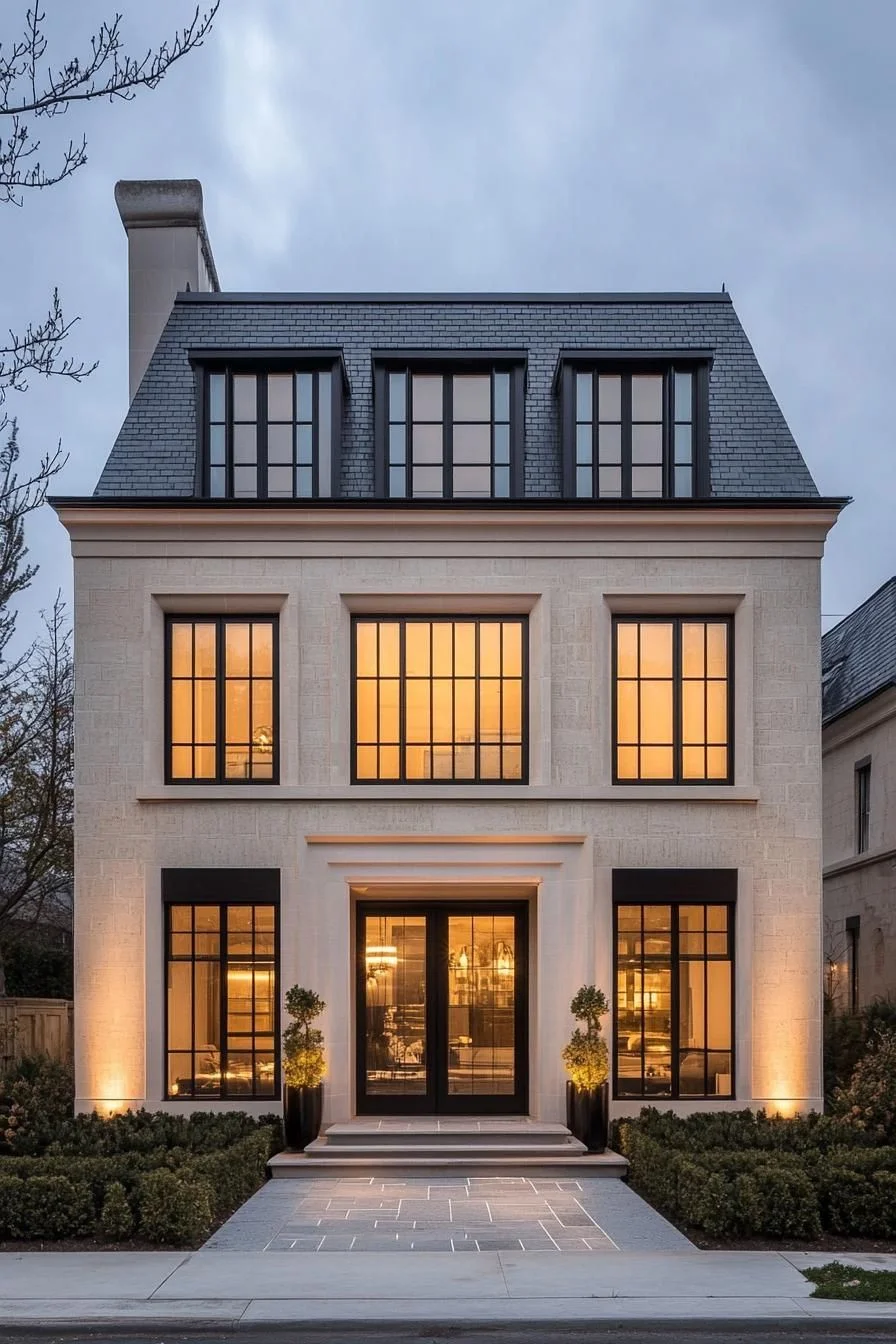 Sleek Modern Parisian Home Design