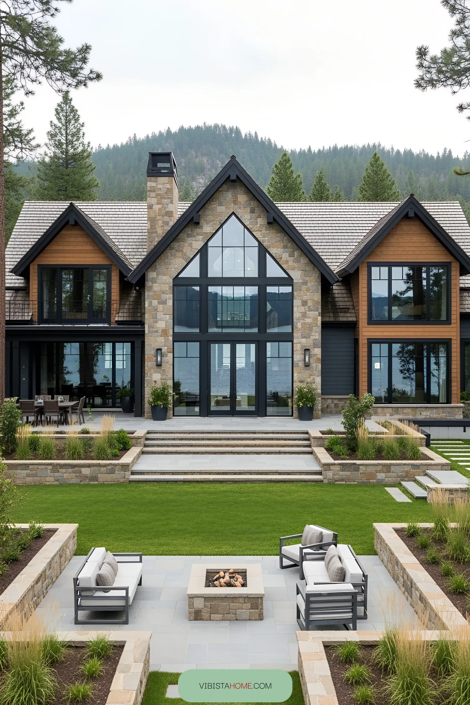 Retreat at a Serene Lakeside Mountain Resort