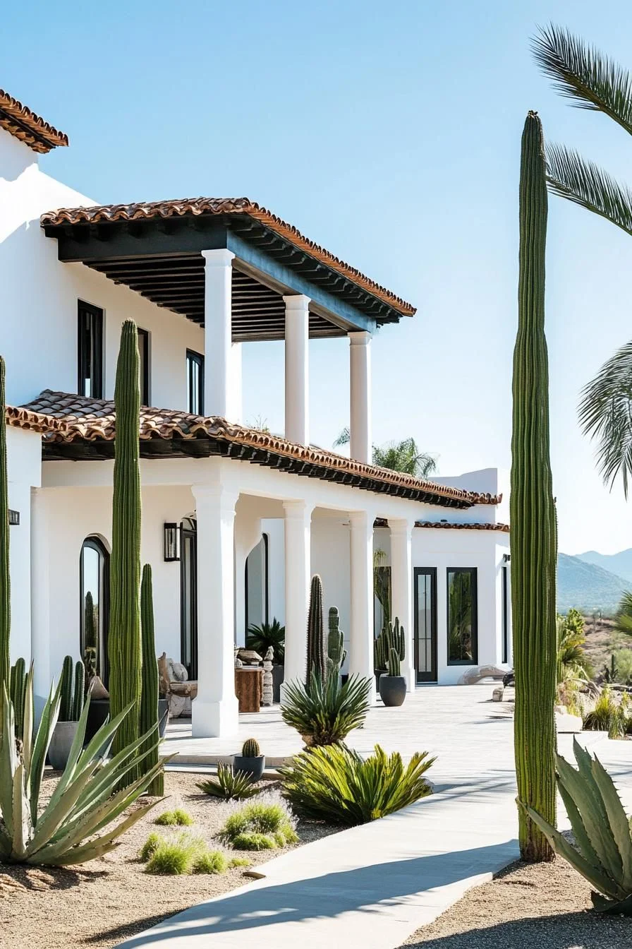 Sunlit Cactus Garden Retreat