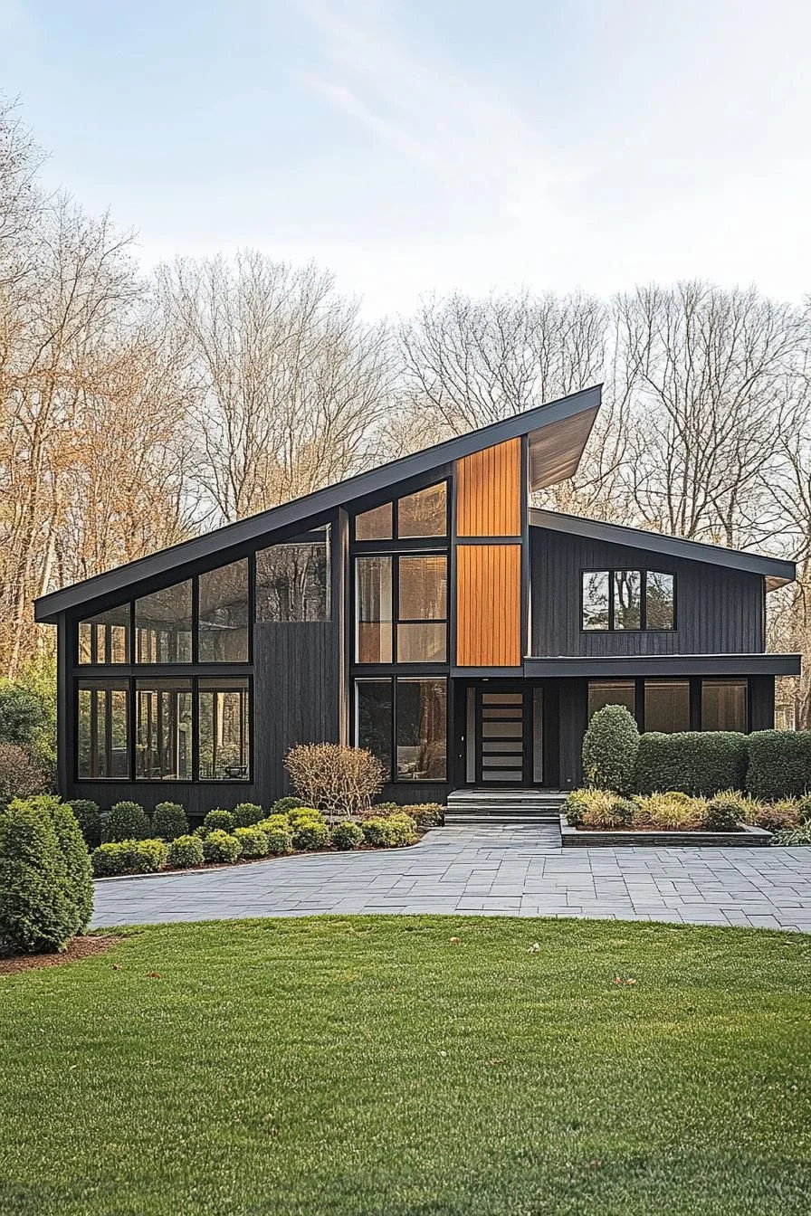 A Sleek A-Frame in the Suburbs
