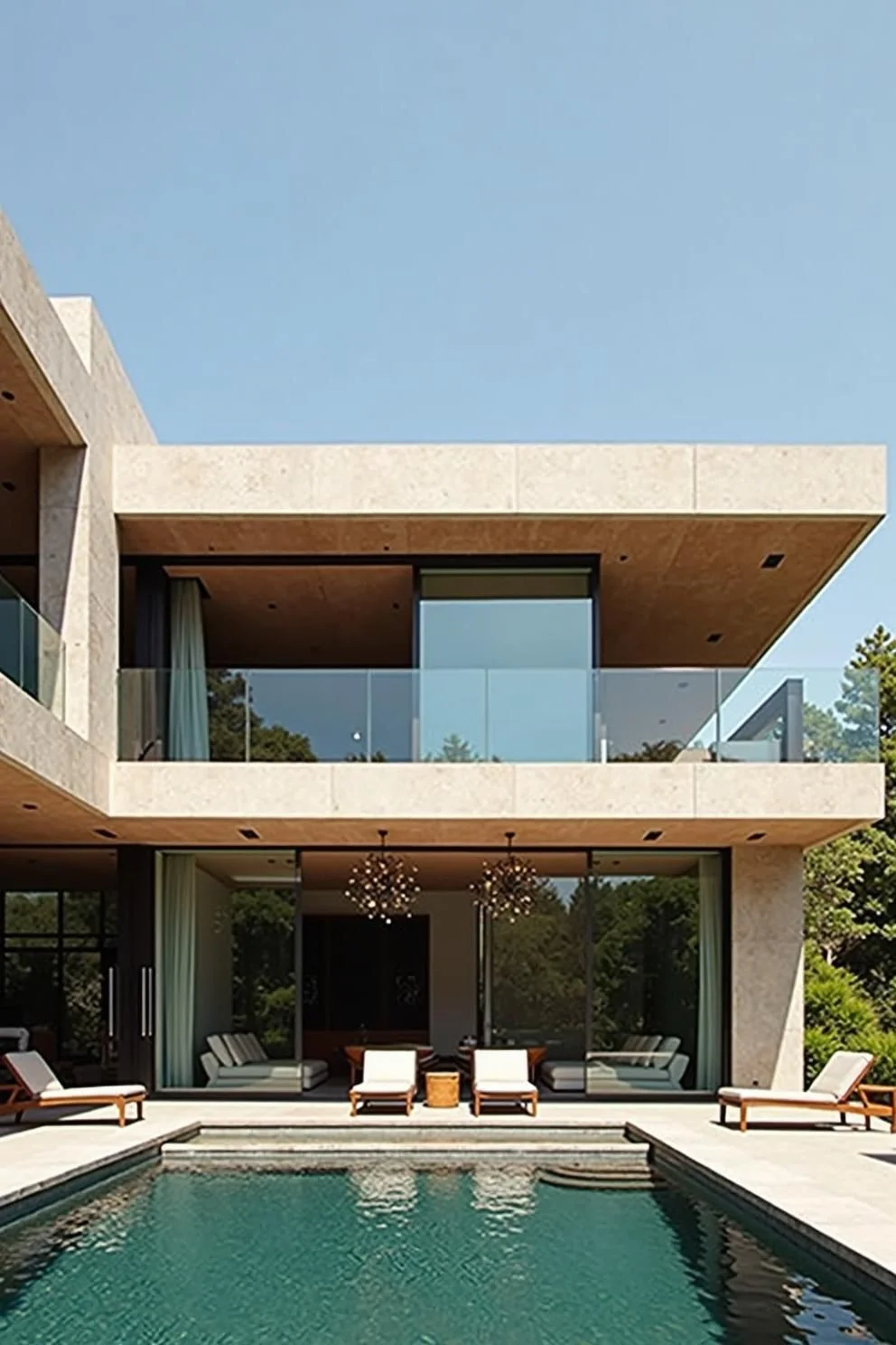 Bright Modern Home with Glass Walls