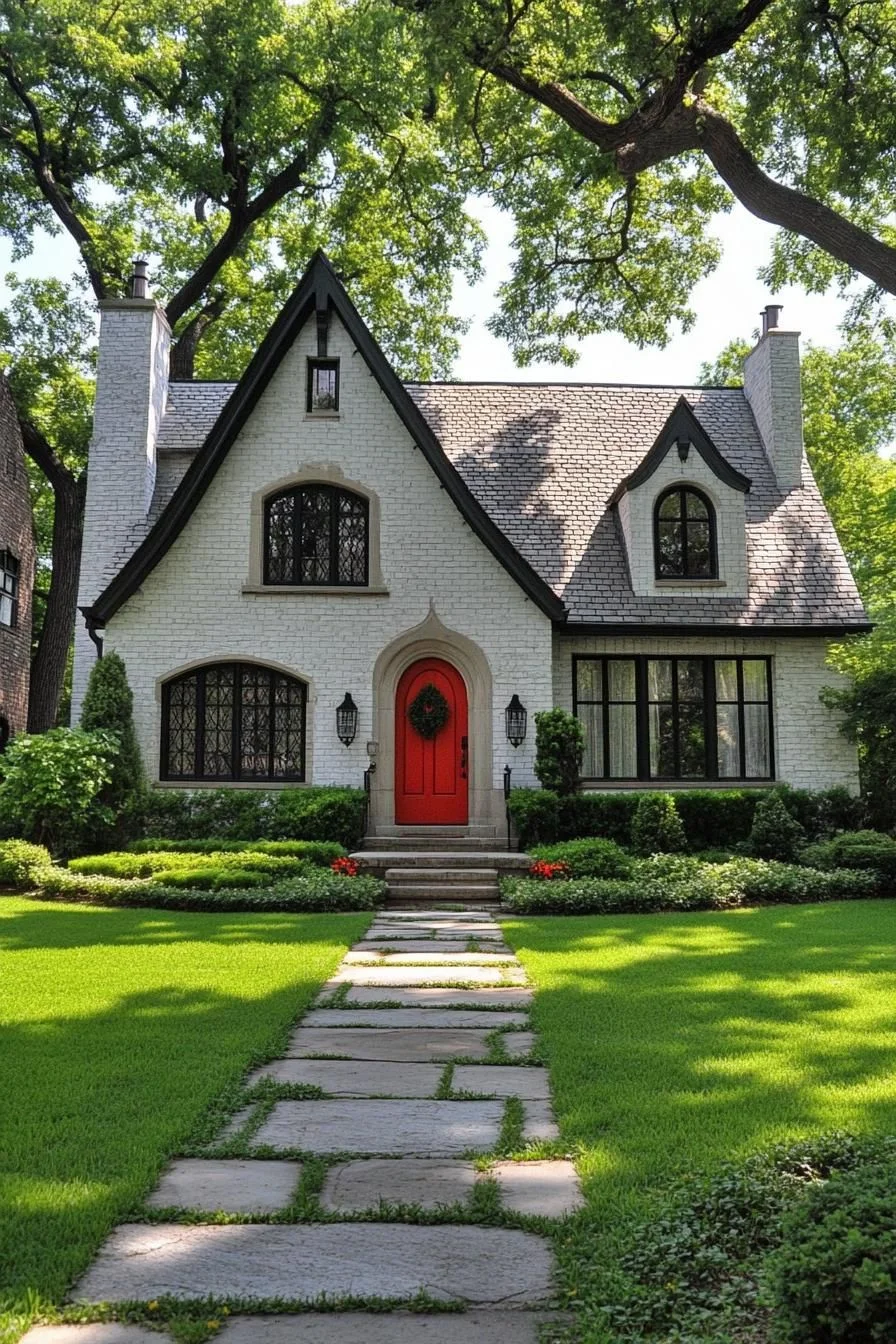 A Cheeky Charm in This Tudor Transformation