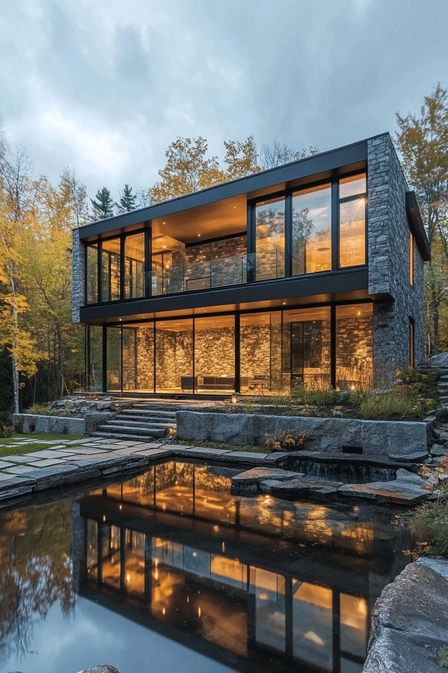 A Reflective Pavilion of Paradise