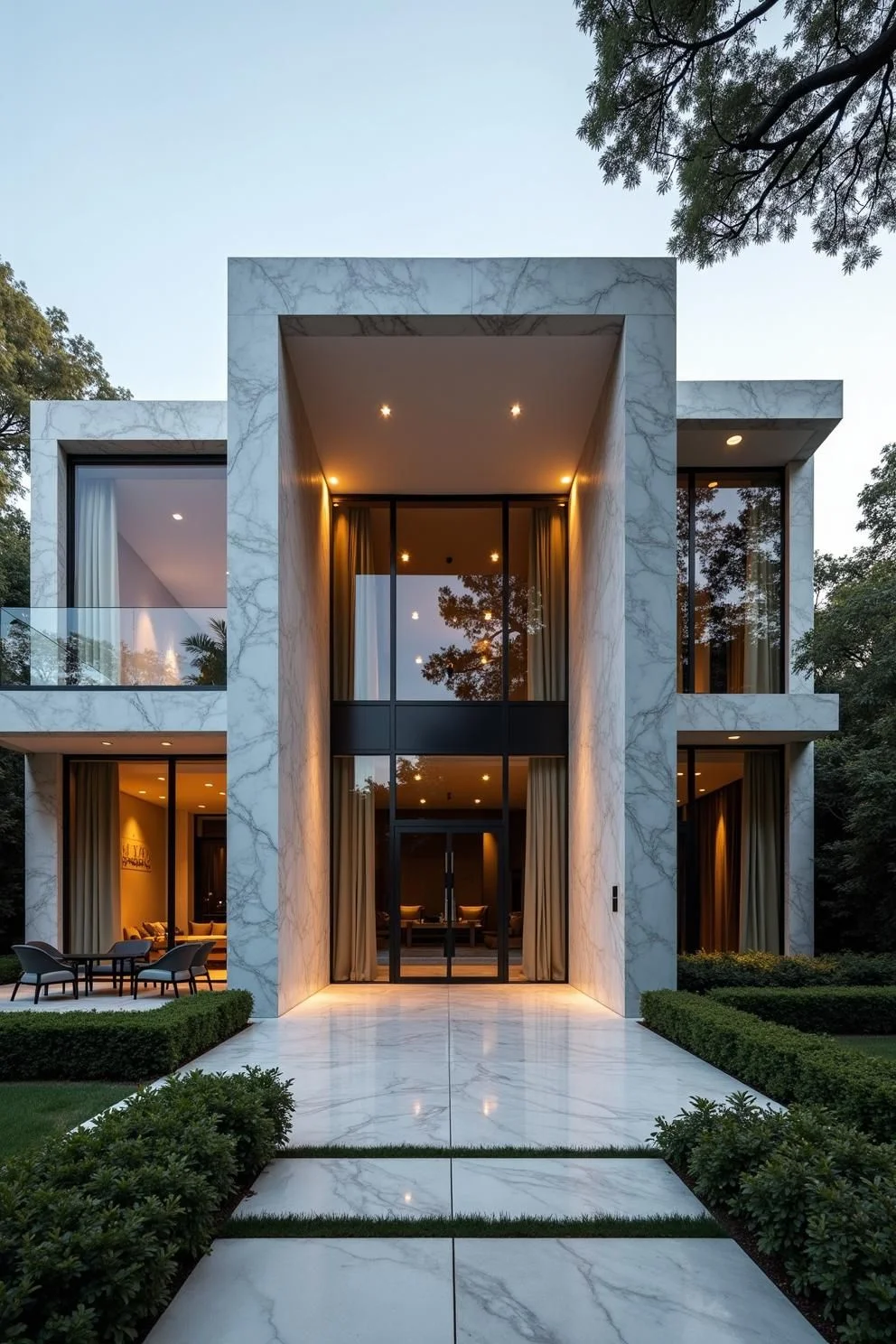 Marble Home with a Modern Update