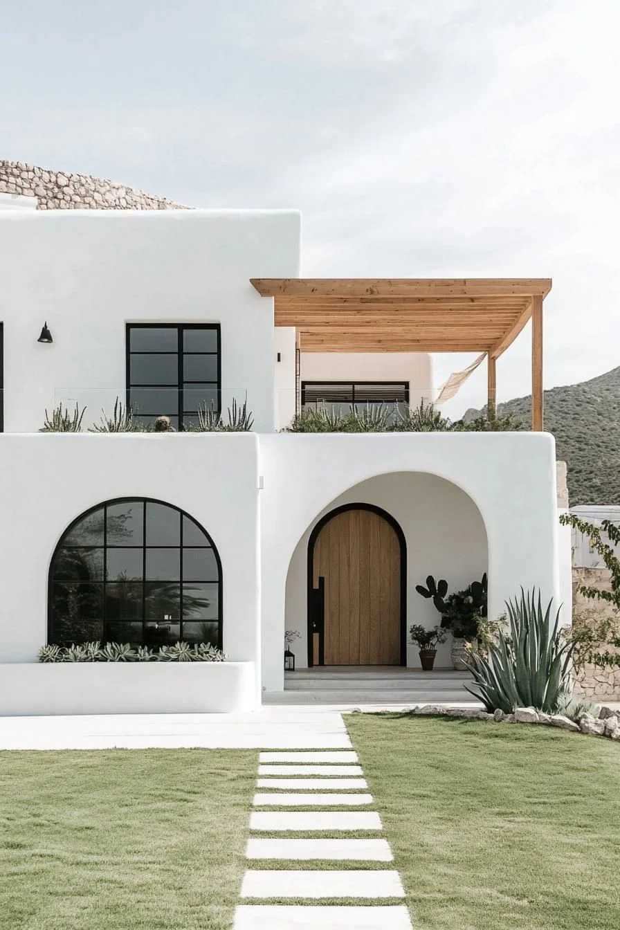 Sunlit White Modern Style