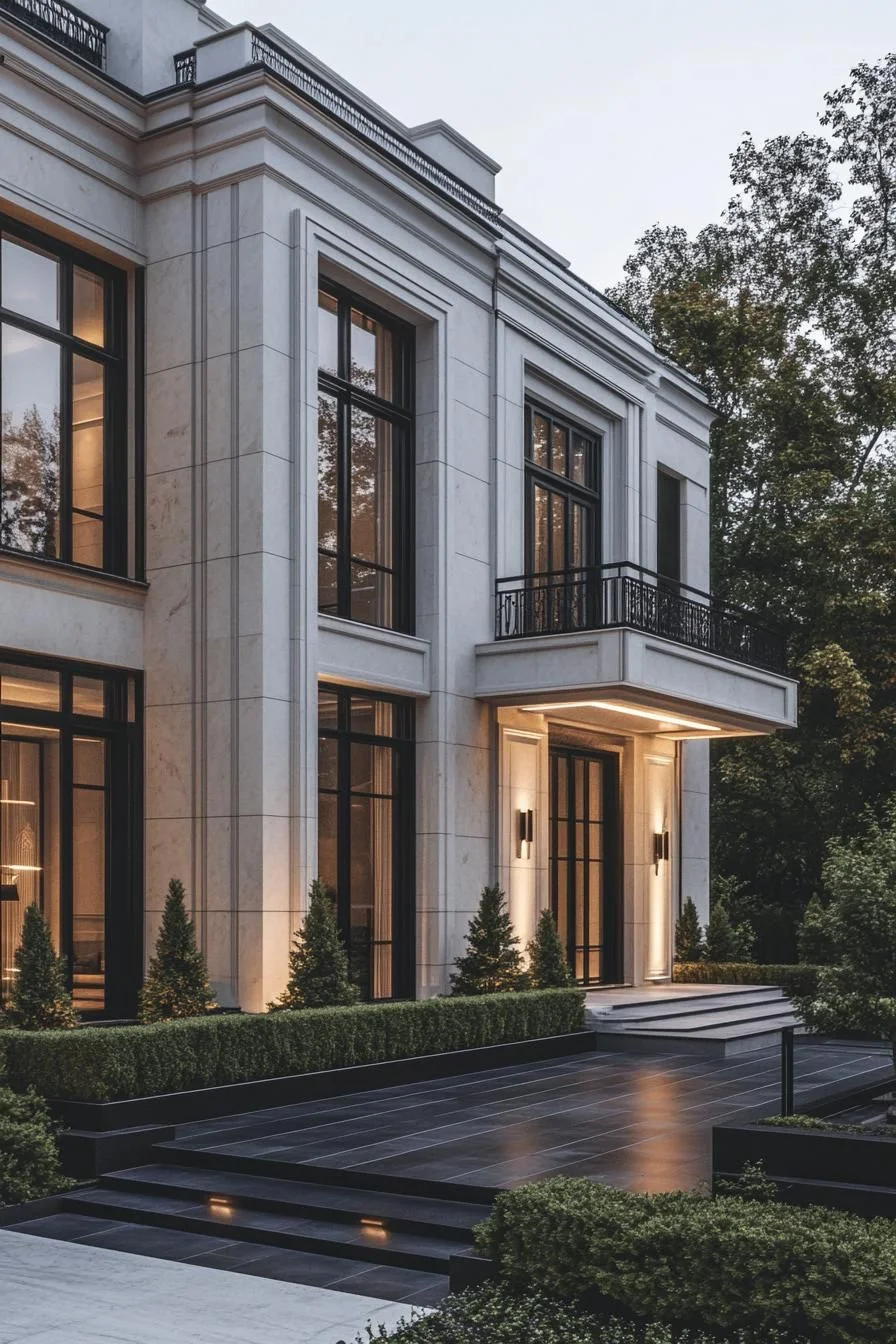 Refined Home in Monochrome Tones