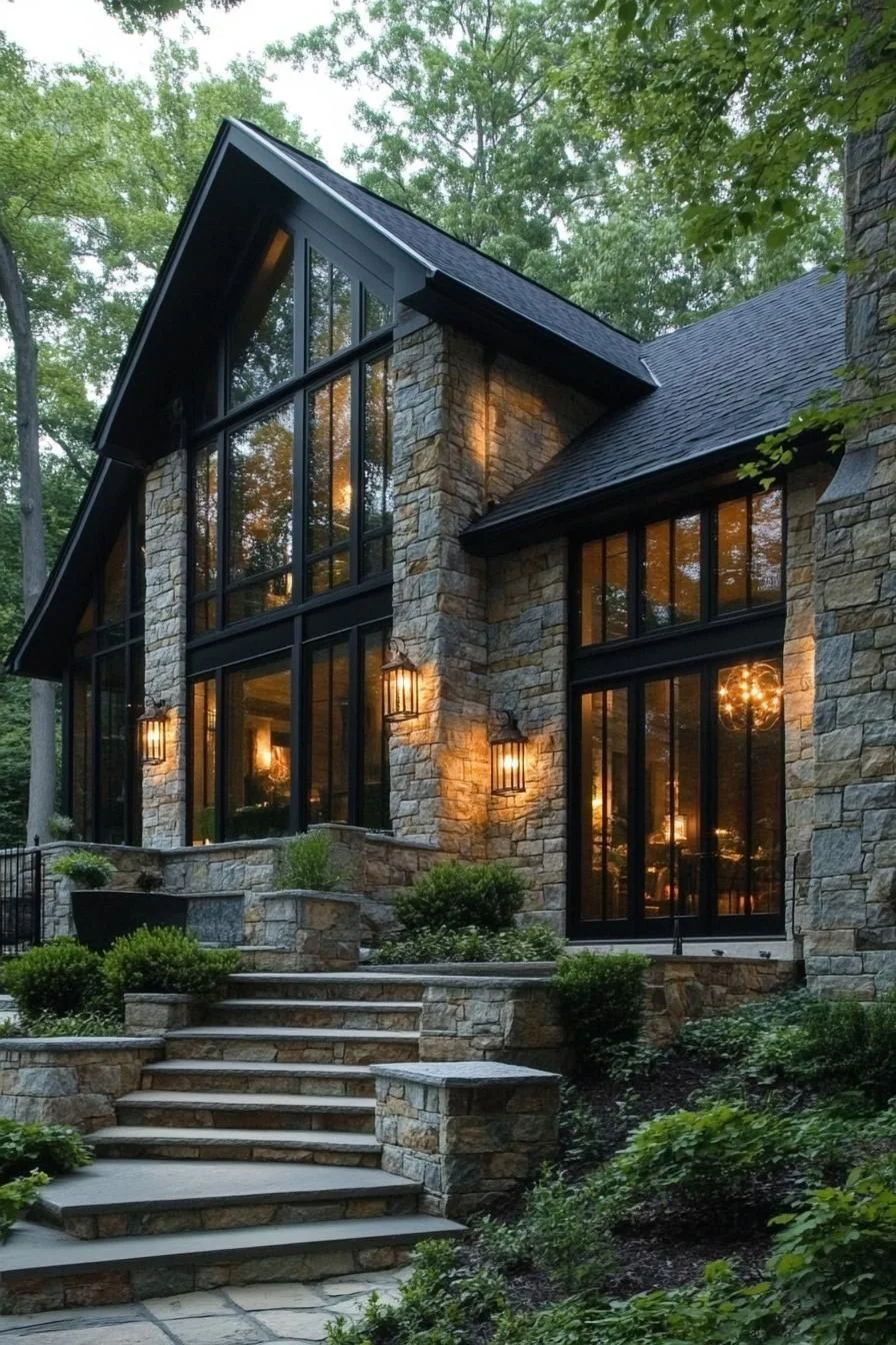Idyllic Hobbit-Style Stone Cottage