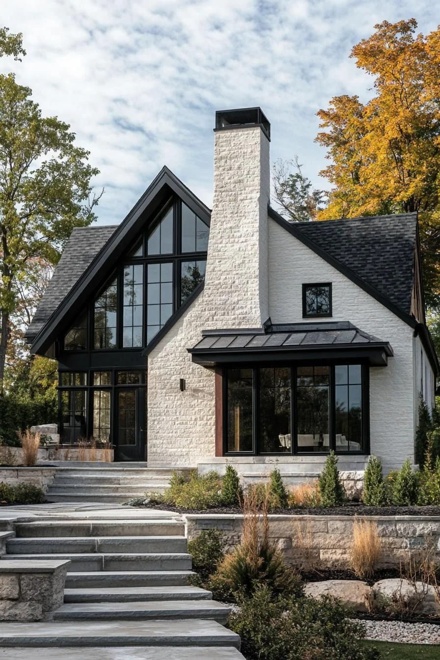 Rustic Meets Modern in This Cottage
