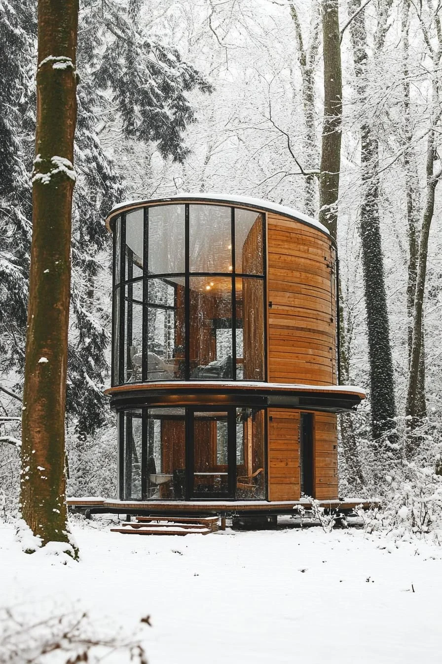 Winter Wonderland Luxury Tiny House