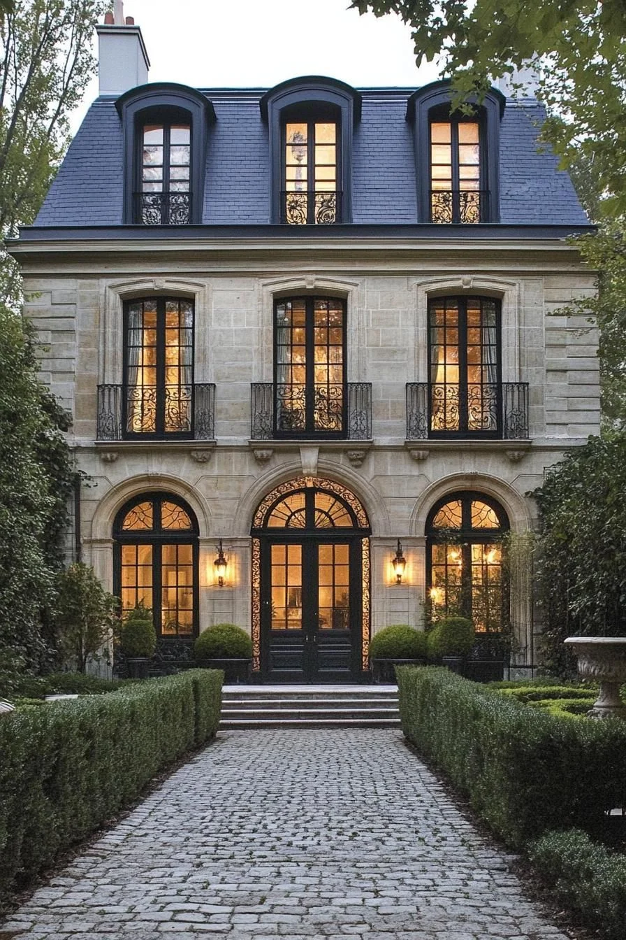 Parisian-Style Home With Curb Appeal