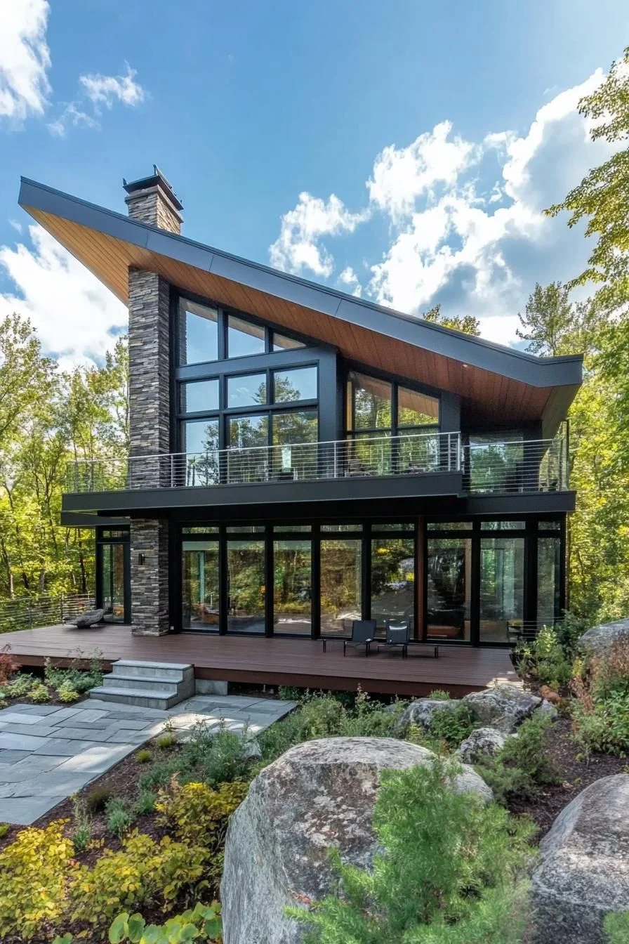 An Angular Home Set in Nature
