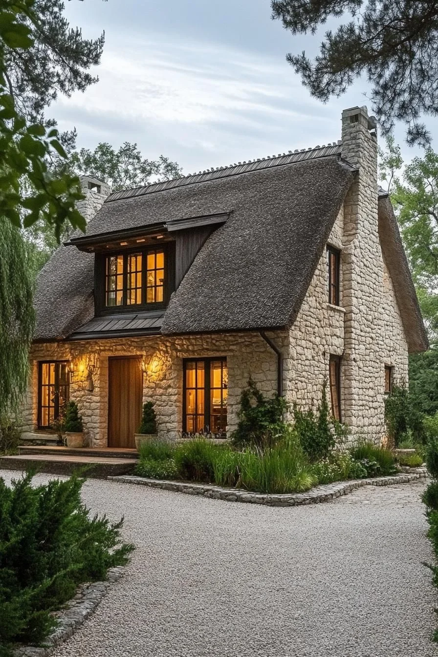 A Delightfully Cozy Cobblestone Cottage