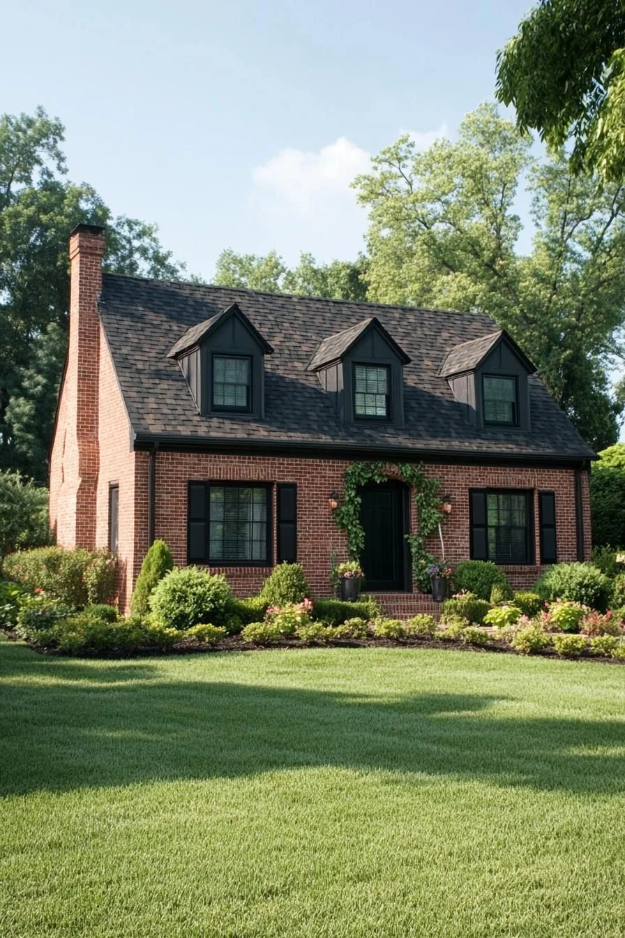 A Cozy Brick Bungalow Design