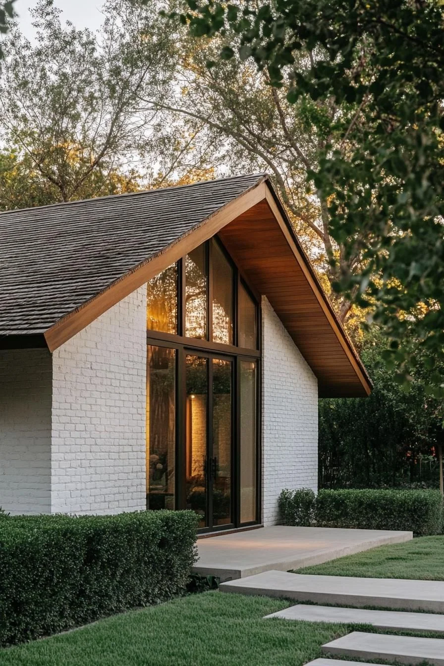 Modern Cottage with a Glass Front