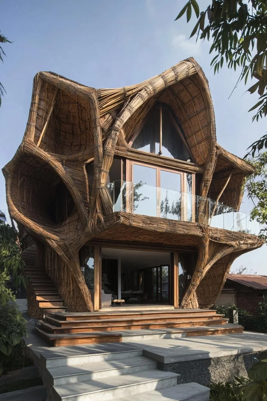 Bamboo Extravaganza: A Wild Woodland Nest