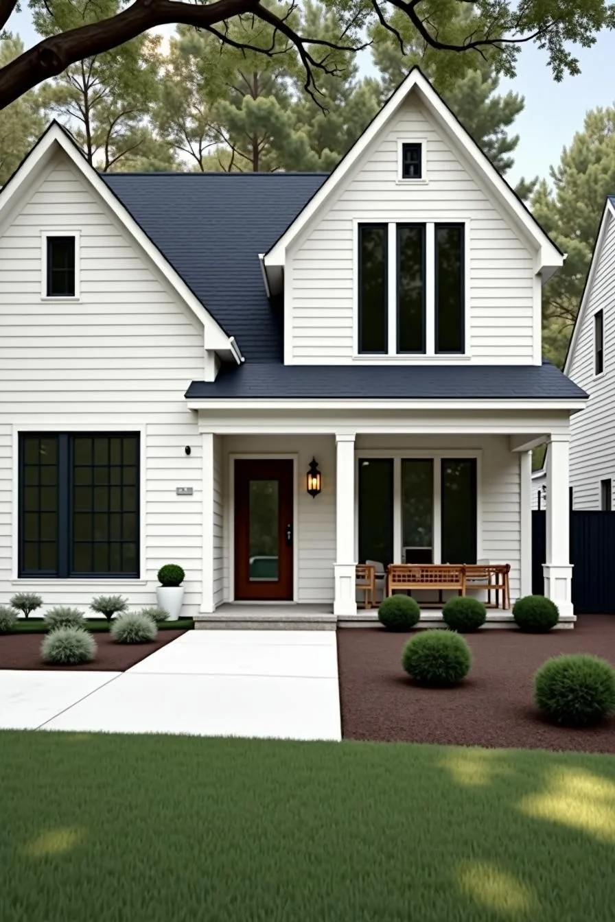 Welcoming Porch House Design