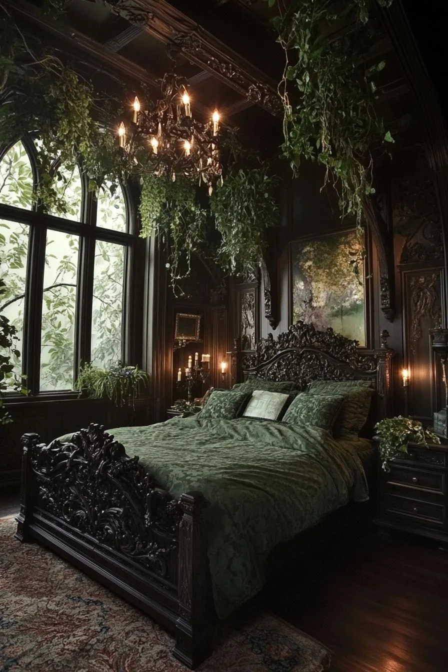 A Wooded Bedroom Full of Whimsy