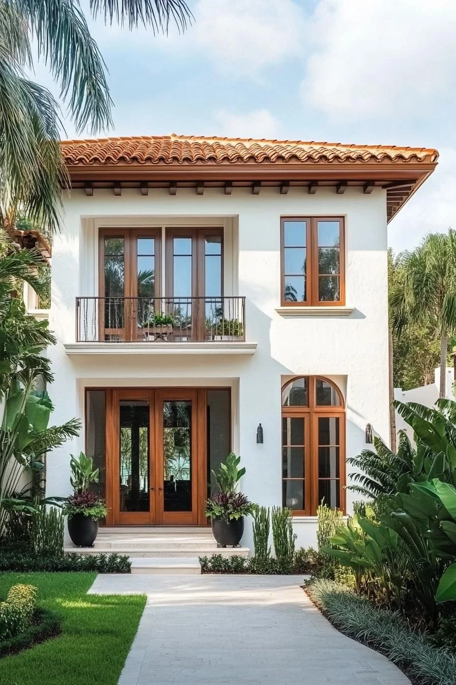 Sunlit Tropical Architecture Worth Seeing