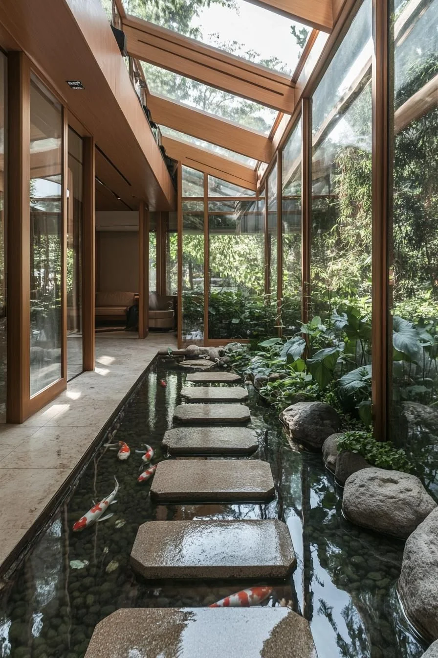 Verdant Voyage: Wandering the Koi Pond