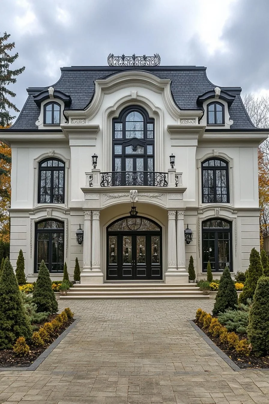 A Layered Blend of Stone and Shingle