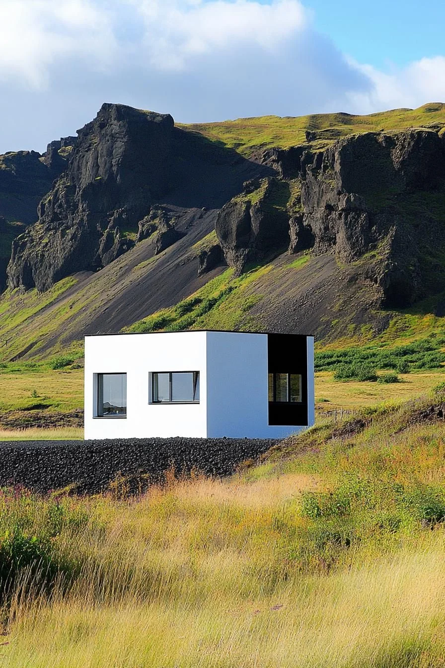 A Hilltop Cuboid in a Mystical Meadow