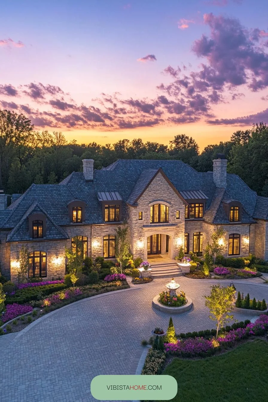 Dusk Delight at a Dreamy Domicile