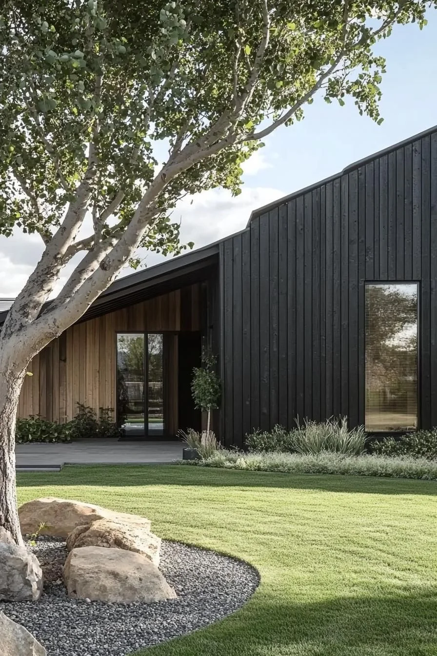 Ebony Barn House on Open Grounds