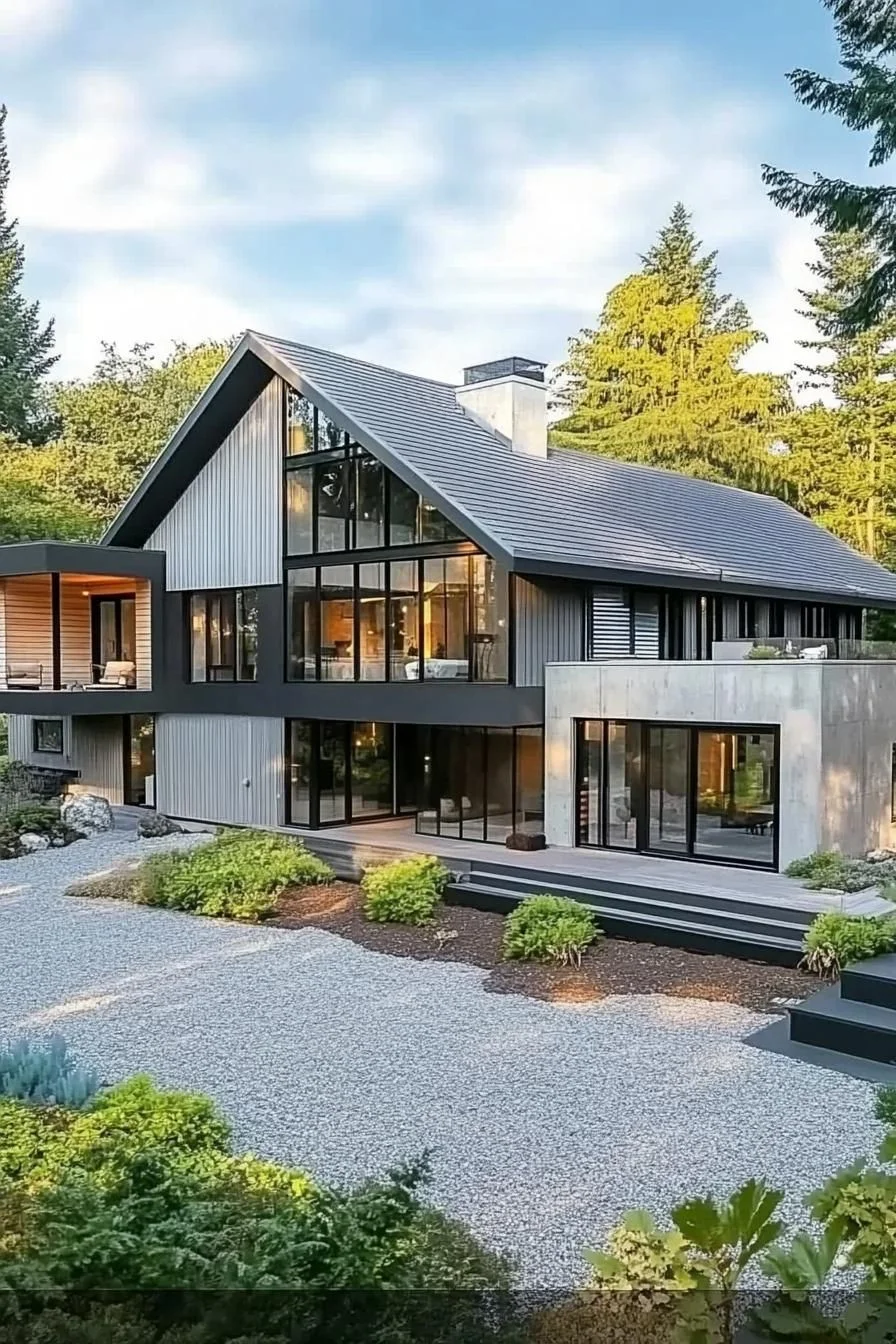 An Architectural Standout in Scandinavian Modern Style
