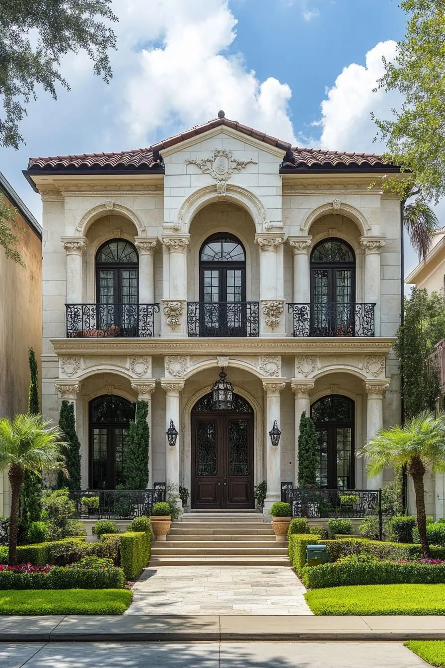 Magnificent Manor With Terra Cotta Roofing