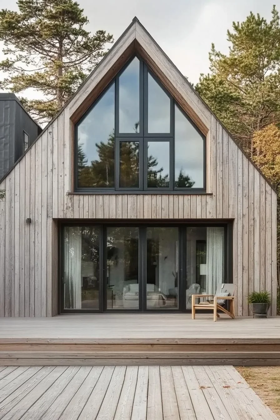 A Modern Getaway Built in Timber