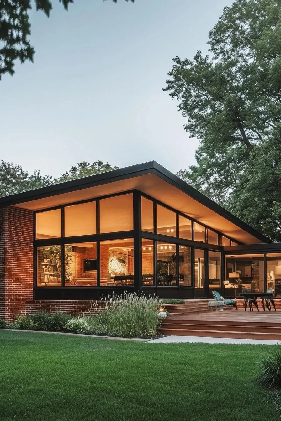 Contemporary Oasis With Floor-To-Ceiling Panache