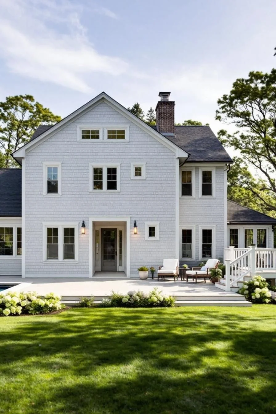 A Crisp Shoreside Home with Whimsy