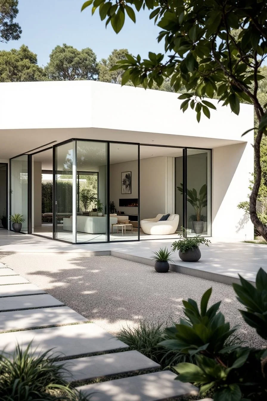 A Glass-Corner Bungalow Escape