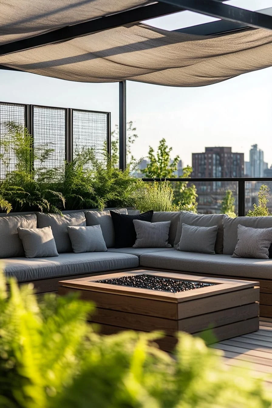A Cozy Rooftop Retreat Awaits