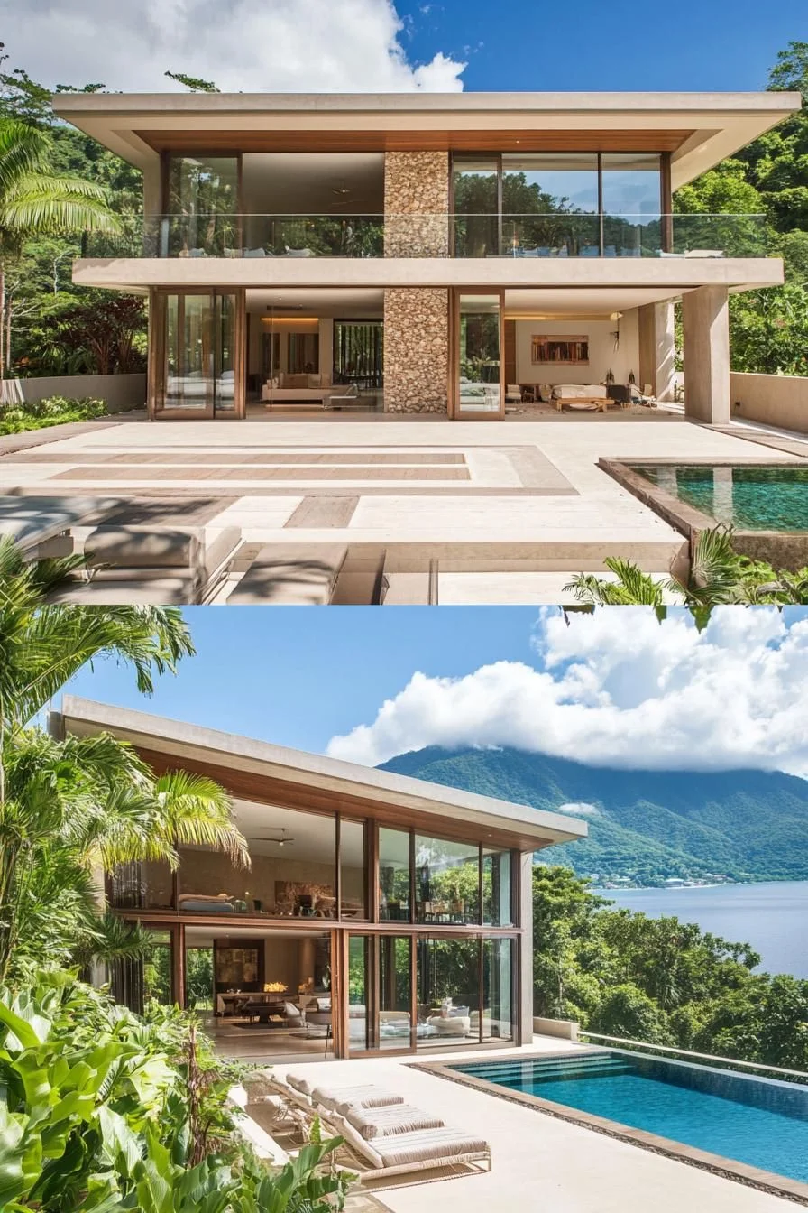 An Infinity Pool Mirage in the Mountains