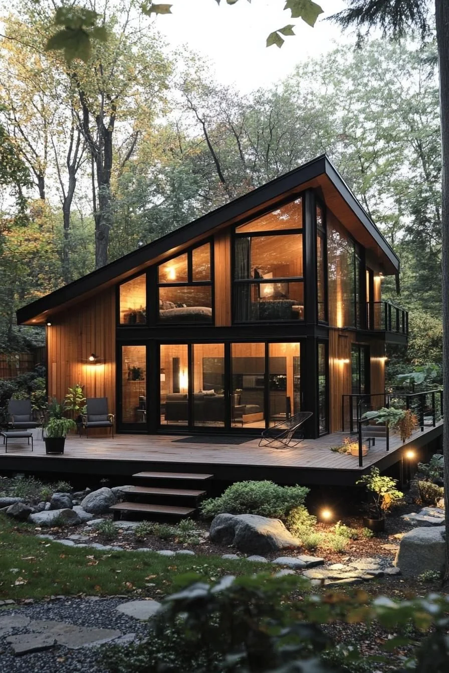 A Cube Retreat in the Forest