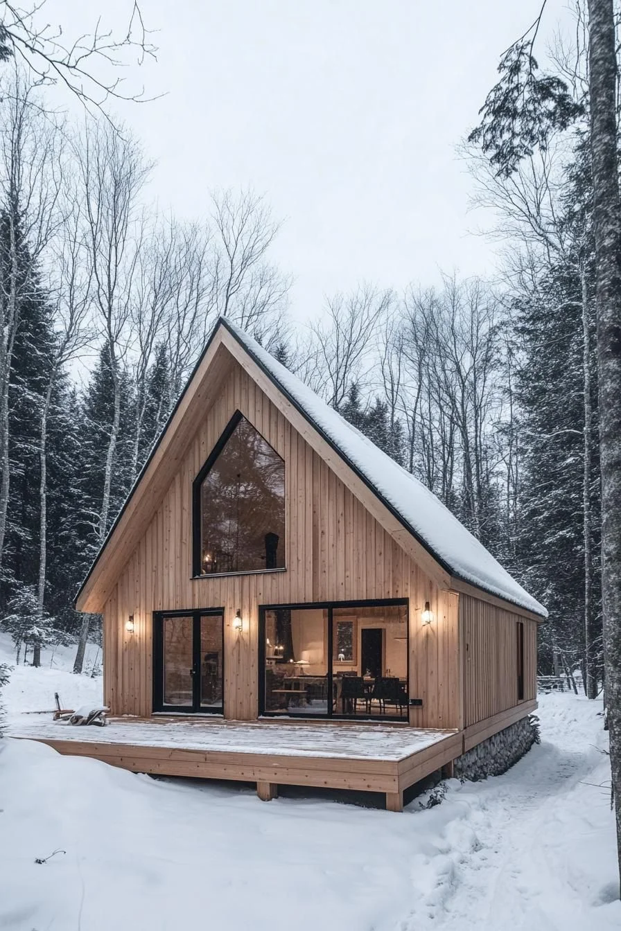 Whimsical Winter Woodhouse Getaway