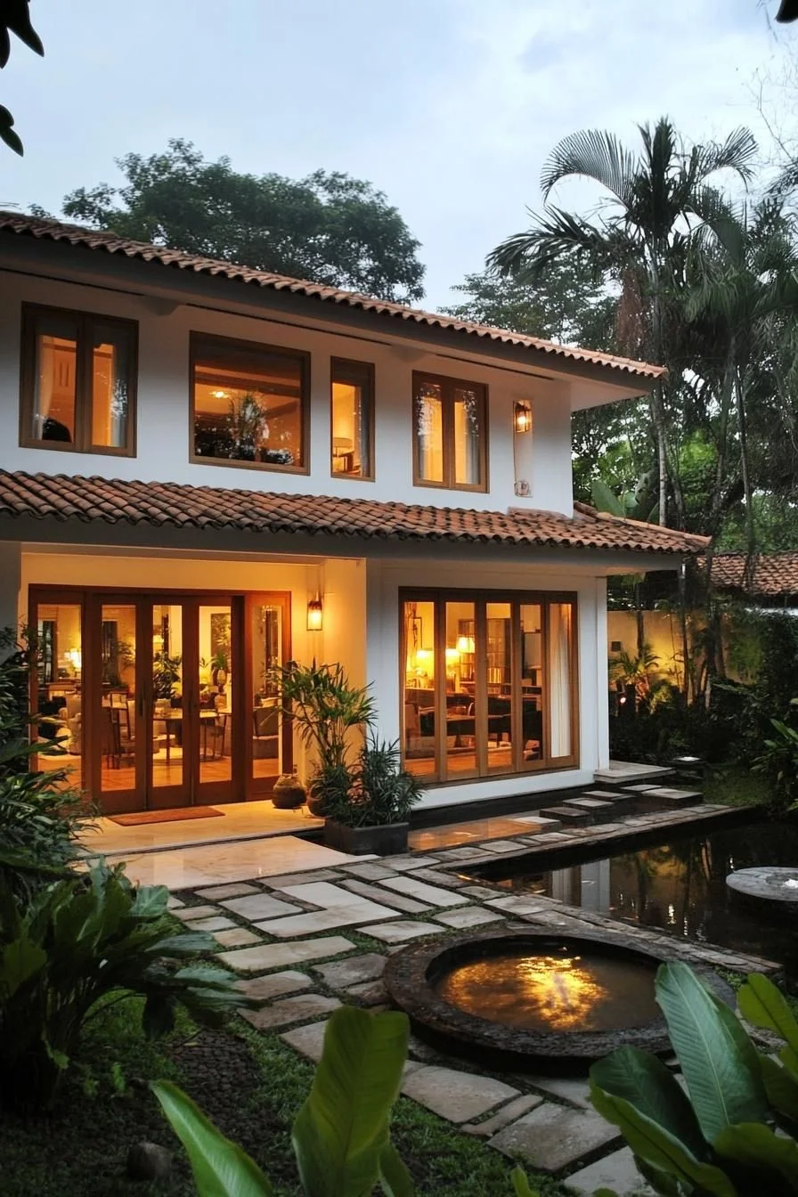 A Tropical Retreat With Rustic Charm