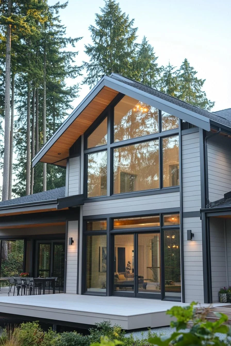 Timber Wonderland: A Modern Retreat