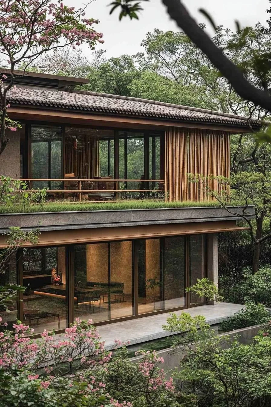 Bamboo Dreamscape: A Verdant Escape Home