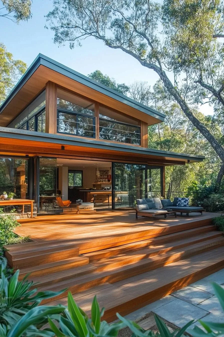 Wrap-around Porch With Clean, Simple Lines - photo 3