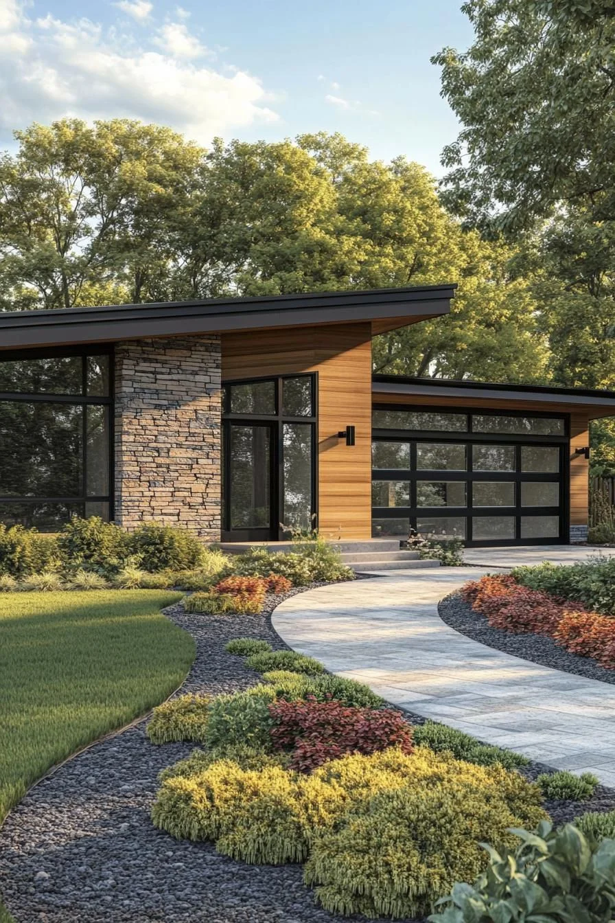 A Walk Through Sleek Suburban Design