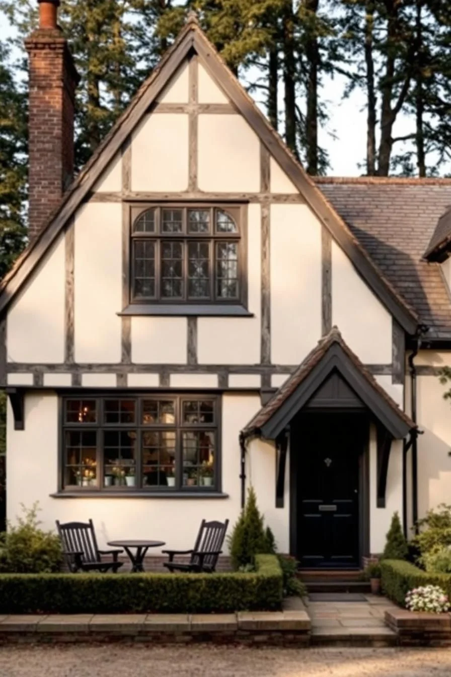 A Tudor Cottage with Porch Appeal