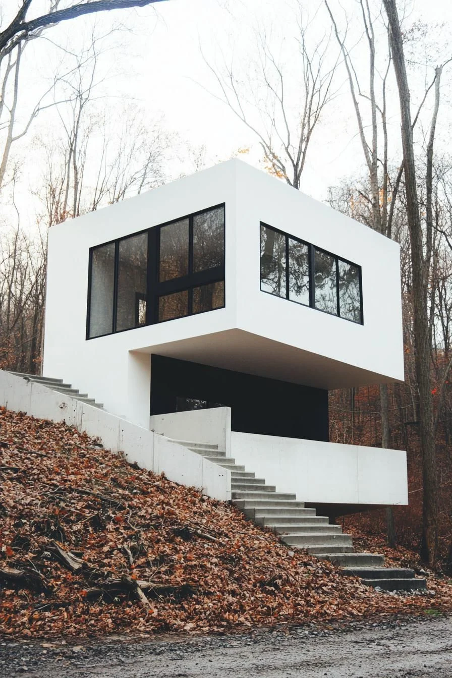 A Split Level Cube in the Trees