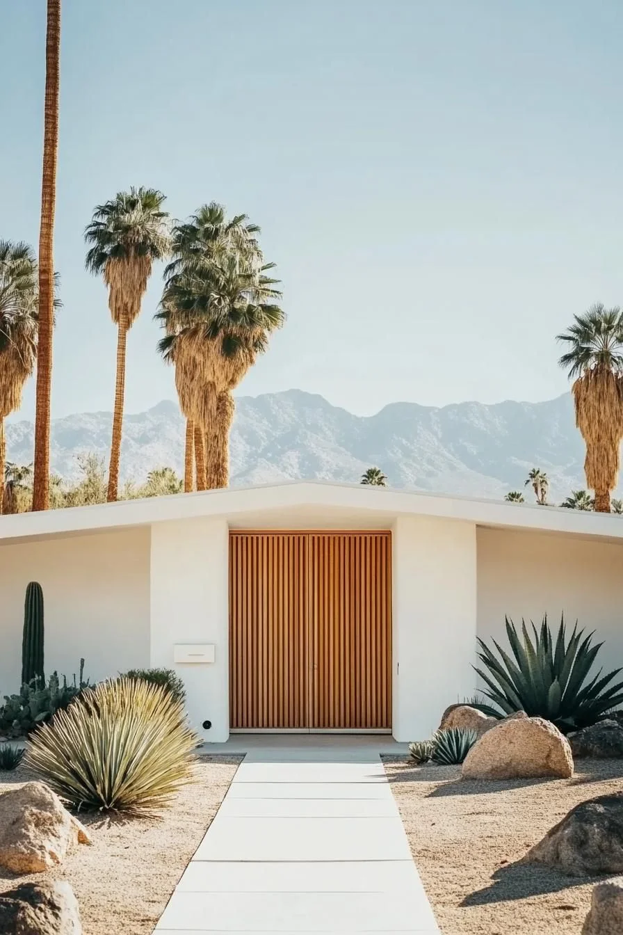 Modern Glitz Meets Sand and Palms